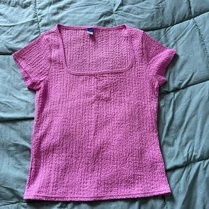 Pink old navy top